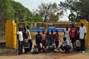 Children and staff of the Juba Orphanage